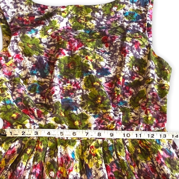 Bar III | 💎 Abstract Floral Fit and Flare Mini Dress. - Picture 6 of 12